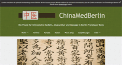 Desktop Screenshot of china-med-berlin.com
